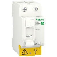 Пристрій захисного відключення 2P 40A 30mA АС, Resi9 Schneider Electric R9R51240