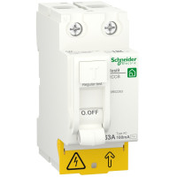 Пристрій захисного відключення 2P 63A 100mA АС, Resi9 Schneider Electric R9R52263
