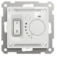 Терморегулятор теплої підлоги 16А з датчиком 3м, 230В, Білий, Sedna Design SDD111507