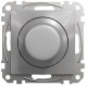 Світлорегулятор поворотний LED, 230В, 100Вт, Алюміній, Sedna Design SDD113502