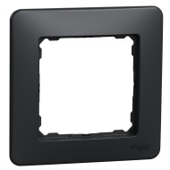 Рамка 1-постова, Чорний, Sedna Design SDD314801