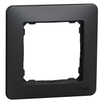Рамка 1-постова, Чорний, Sedna Design SDD314801
