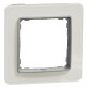 Рамка 1-постова, Біле скло, Sedna Elements SDD360801