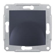 Кабельна розетка 250 В - 25 A Графіт, Sedna SDN5500170